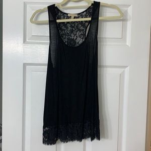Bordeaux Lace Tank (Anthropologie)